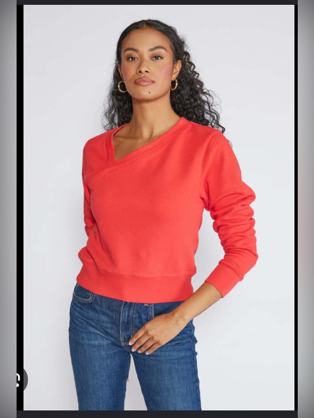 Classic Red Crewneck Sweatshirt